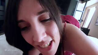 A miña media-irmá é unha puta obcecados nude para a casa e foda