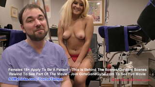 Reĝino Ryder estas Kaŝa Fotilo Jane estas Nova Studento Ekzameno Ĉe La Gantoj la Manoj de D-ro Tampa Kaj Flegistino Rose - Vidu Plenan Filmon NUR ĉe GirlsGoneGyno Alexandria Jane 1a de filmoj iam ajn!